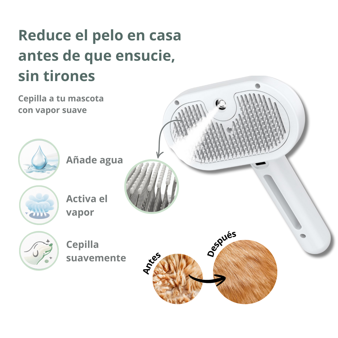Cepillo Vapor Suave
